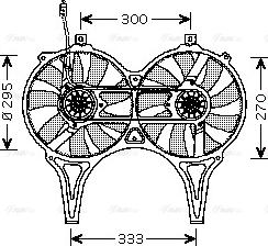 Ava Quality Cooling MS 7514 - Ventilators, Motora dzesēšanas sistēma ps1.lv