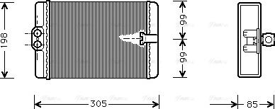 Ava Quality Cooling MSA6250 - Siltummainis, Salona apsilde ps1.lv