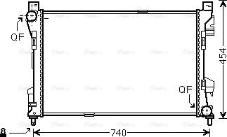 Ava Quality Cooling MSA2463 - Radiators, Motora dzesēšanas sistēma ps1.lv