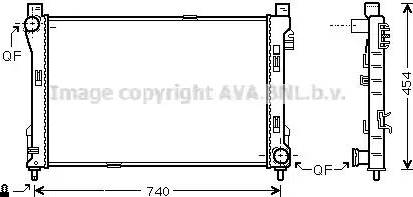 Ava Quality Cooling MSA2288 - Radiators, Motora dzesēšanas sistēma ps1.lv