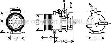 Ava Quality Cooling MSK590 - Kompresors, Gaisa kond. sistēma ps1.lv