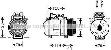 Ava Quality Cooling MS K278 - Kompresors, Gaisa kond. sistēma ps1.lv