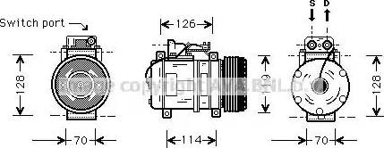 Ava Quality Cooling MS K273 - Kompresors, Gaisa kond. sistēma ps1.lv