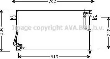 Ava Quality Cooling MT 5146 - Kondensators, Gaisa kond. sistēma ps1.lv