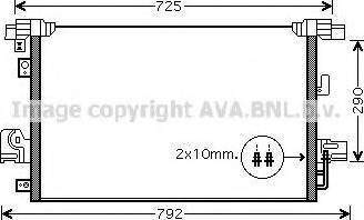 Ava Quality Cooling MT 5210 - Kondensators, Gaisa kond. sistēma ps1.lv