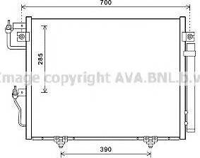 Ava Quality Cooling MT5231 - Kondensators, Gaisa kond. sistēma ps1.lv