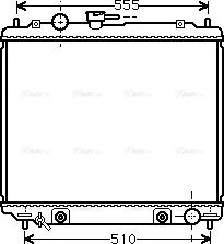 Ava Quality Cooling MT 2182 - Radiators, Motora dzesēšanas sistēma ps1.lv