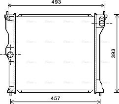 Ava Quality Cooling MT2243 - Radiators, Motora dzesēšanas sistēma ps1.lv