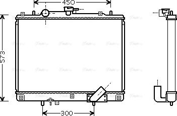 Ava Quality Cooling MTA2162 - Radiators, Motora dzesēšanas sistēma ps1.lv