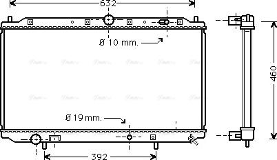 Ava Quality Cooling MTA2101 - Radiators, Motora dzesēšanas sistēma ps1.lv