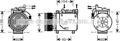 Ava Quality Cooling MT K038 - Kompresors, Gaisa kond. sistēma ps1.lv