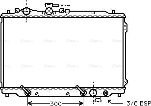 Ava Quality Cooling MZ 2085 - Radiators, Motora dzesēšanas sistēma ps1.lv