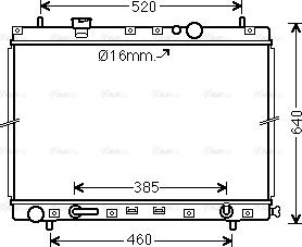 Ava Quality Cooling MZ2211 - Radiators, Motora dzesēšanas sistēma ps1.lv