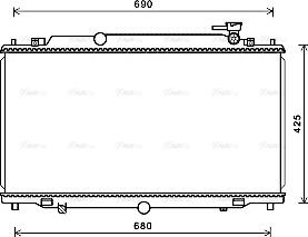 Ava Quality Cooling MZ2280 - Radiators, Motora dzesēšanas sistēma ps1.lv