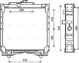 Ava Quality Cooling NH2031 - Radiators, Motora dzesēšanas sistēma ps1.lv