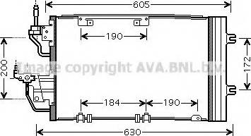 Ava Quality Cooling OL 5454 - Kondensators, Gaisa kond. sistēma ps1.lv