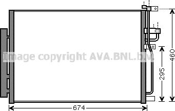 Ava Quality Cooling OL5436D - Kondensators, Gaisa kond. sistēma ps1.lv