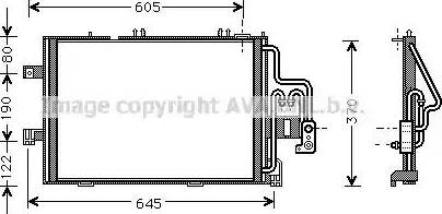 Ava Quality Cooling OL 5307 - Kondensators, Gaisa kond. sistēma ps1.lv