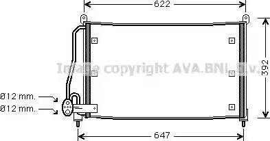 Ava Quality Cooling OL 5295 - Kondensators, Gaisa kond. sistēma ps1.lv