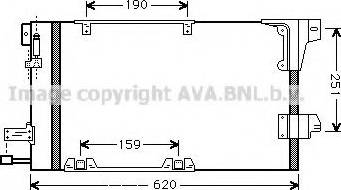 Ava Quality Cooling OL 5251 - Kondensators, Gaisa kond. sistēma ps1.lv