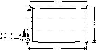 Ava Quality Cooling OL 5229 - Kondensators, Gaisa kond. sistēma ps1.lv