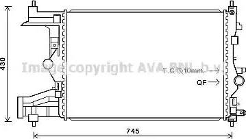 Ava Quality Cooling OL 2484 - Radiators, Motora dzesēšanas sistēma ps1.lv