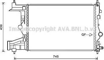 Ava Quality Cooling OL 2487 - Radiators, Motora dzesēšanas sistēma ps1.lv