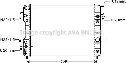 Ava Quality Cooling OL 2193 - Radiators, Motora dzesēšanas sistēma ps1.lv