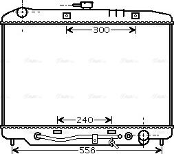 Ava Quality Cooling OL 2180 - Radiators, Motora dzesēšanas sistēma ps1.lv