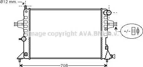 Ava Quality Cooling OL 2296 - Radiators, Motora dzesēšanas sistēma ps1.lv