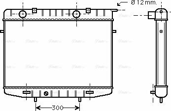 Ava Quality Cooling OL 2213 - Radiators, Motora dzesēšanas sistēma ps1.lv