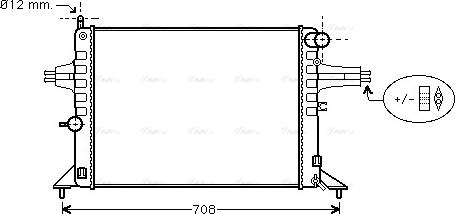 Ava Quality Cooling OL 2272 - Radiators, Motora dzesēšanas sistēma ps1.lv