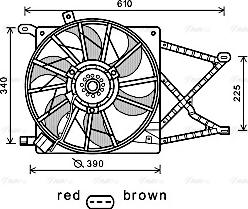 Ava Quality Cooling OL7544 - Ventilators, Motora dzesēšanas sistēma ps1.lv