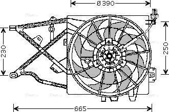 Ava Quality Cooling OL 7505 - Ventilators, Motora dzesēšanas sistēma ps1.lv