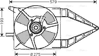 Ava Quality Cooling OL 7503 - Ventilators, Motora dzesēšanas sistēma ps1.lv