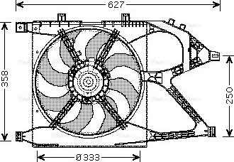 Ava Quality Cooling OL 7519 - Ventilators, Motora dzesēšanas sistēma ps1.lv