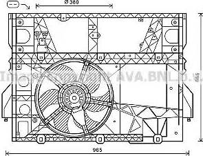 Ava Quality Cooling OL7589 - Ventilators, Motora dzesēšanas sistēma ps1.lv