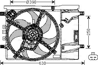 Ava Quality Cooling OL 7539 - Ventilators, Motora dzesēšanas sistēma ps1.lv