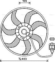 Ava Quality Cooling OL7657 - Ventilators, Motora dzesēšanas sistēma ps1.lv