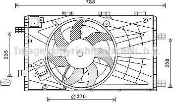 Ava Quality Cooling OL7622 - Ventilators, Motora dzesēšanas sistēma ps1.lv