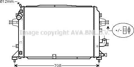 Ava Quality Cooling OLA2489 - Radiators, Motora dzesēšanas sistēma ps1.lv