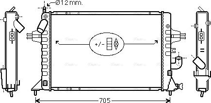 Ava Quality Cooling OLA2294 - Radiators, Motora dzesēšanas sistēma ps1.lv