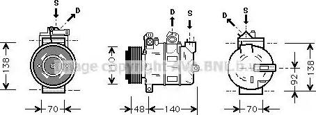 Ava Quality Cooling OL K356 - Kompresors, Gaisa kond. sistēma ps1.lv