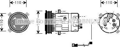 Ava Quality Cooling OL K290 - Kompresors, Gaisa kond. sistēma ps1.lv