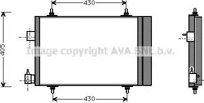 Ava Quality Cooling PE 5193 - Kondensators, Gaisa kond. sistēma ps1.lv