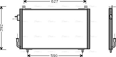 Ava Quality Cooling PE 5192 - Kondensators, Gaisa kond. sistēma ps1.lv