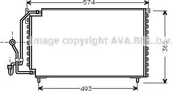 Ava Quality Cooling PE 5162 - Kondensators, Gaisa kond. sistēma ps1.lv