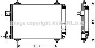 Ava Quality Cooling PE5286D - Kondensators, Gaisa kond. sistēma ps1.lv