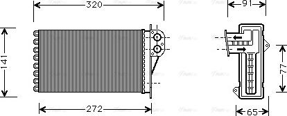 Ava Quality Cooling PE 6199 - Siltummainis, Salona apsilde ps1.lv