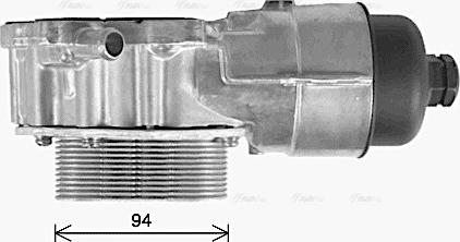 Ava Quality Cooling PE3396H - Eļļas radiators, Motoreļļa ps1.lv